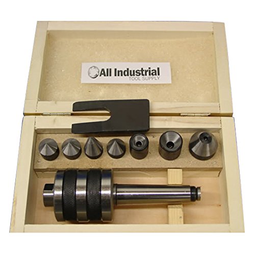 MT1 Live Center Set Morse Taper 1MT Triple Bearing Lathe Medium Duty CNC