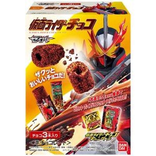 Amazon | バンダイ 仮面ライダーチョコ3本入 | BANDAI | チョコレート 通販