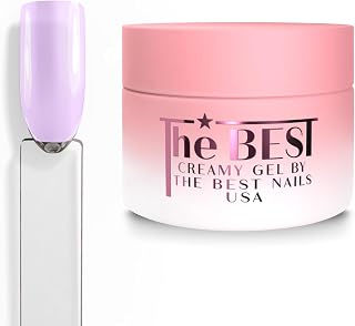 THE BEST Creamy Hard Builder Gel MARSEILLE – Patented, Professional UV/LED Nail Extension Gel for Sculpting & Overlays, 6-Week Wear – Creamy Self-Leveling Hard Gel System – 21 FREE, Made in USA