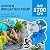 FOTING 1.6HP Shallow Well Pump with Pressure Tank, 1700GPH Automatic Irrigation Water Booster Jet Pump, Water Pumps Booster System 180FT for Home Garden Lawn Farm, Blue