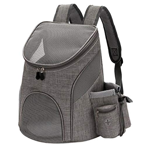 Mochila para transporte de viagem de animais de estimação MERIGLARE, respirável, com alça de ombro d