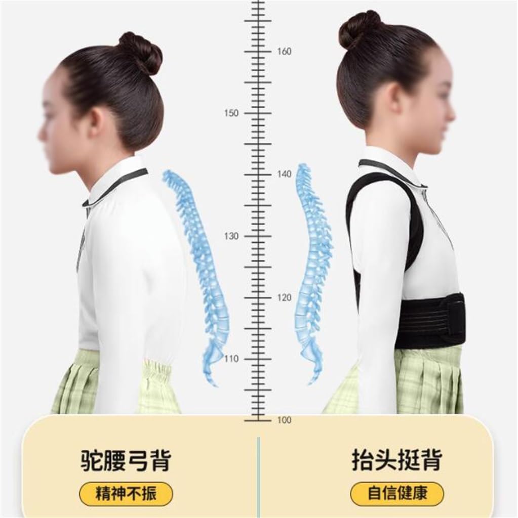 Student Special Back Orthotics Anti-Hunchback Artifact to Correct The Sitting Posture Correction Belt(Medium)