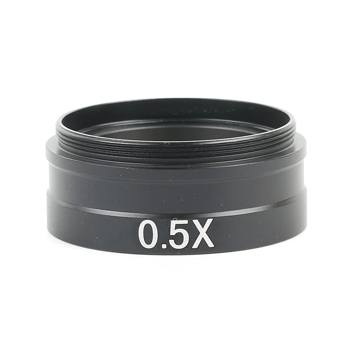 Microscope 0.3X 0.35X 0.5X 0.75X 2X 1X Lens 42mm Mounting Thread Microscopio Camera Objective Lens(0.5X)