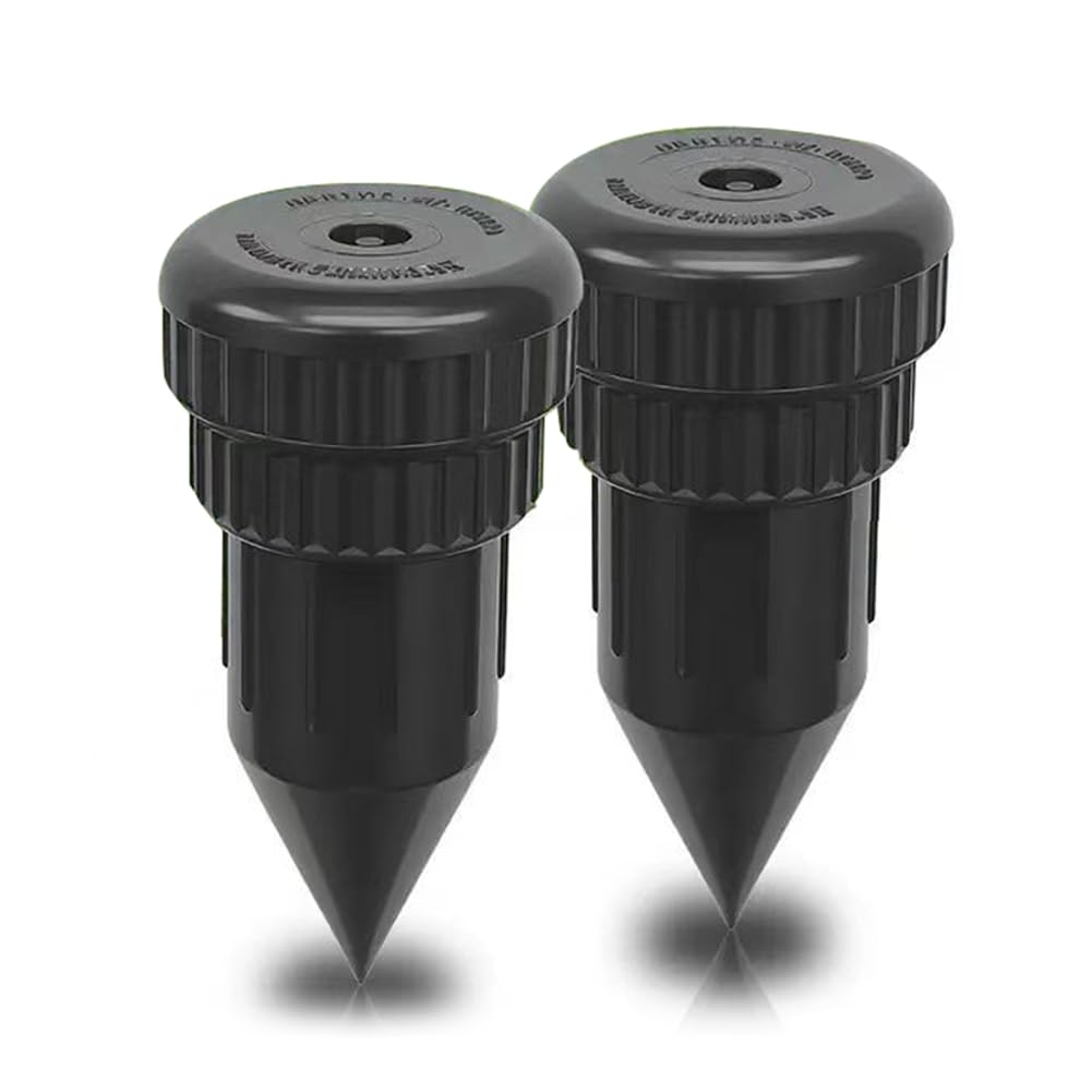 UDSKNV[KSL Waterproof Simulation Sprinkler Key Box 2pcs Garden Key Hider Cash Storage for Garden Yard Soil& Rain Protection Hidden