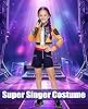 ACLGCSU Singer Costume for Girls, POP Group Costume for Kids, Halloween Stage Star Cosplay Dress Up #1