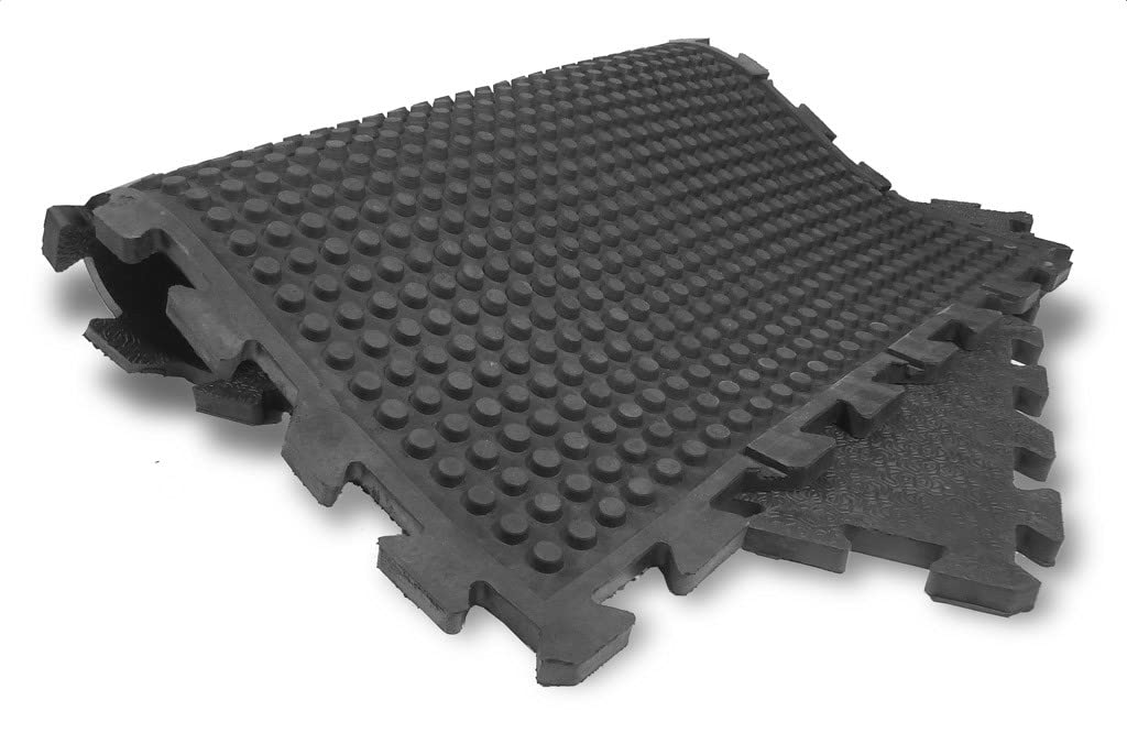 Tappeto in gomma per stalle - 80x120 cm - 20 mm - Puzzle