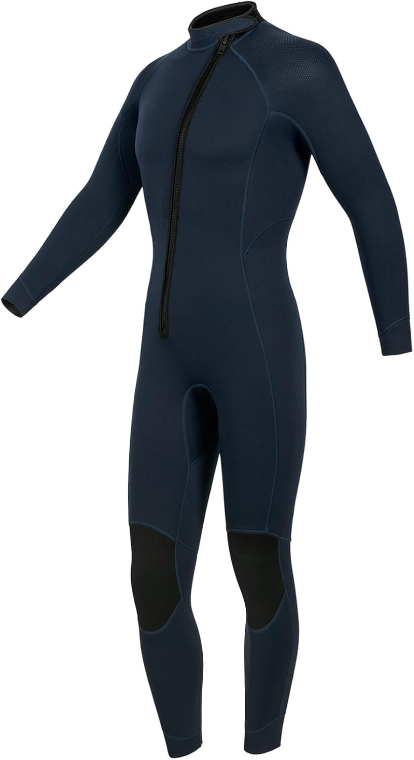 Adults Male 3mm Thermal Neoprene Full Wetsuit Diving Surfing Snorkeling Thermal Swimsuits