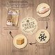 8in1 Meaty Treats, gefriergetrocknete Hunde Leckerlis aus Huhn, 100% Fleisch, getreidefrei und ohne Zucker , 50g (1er Pack)