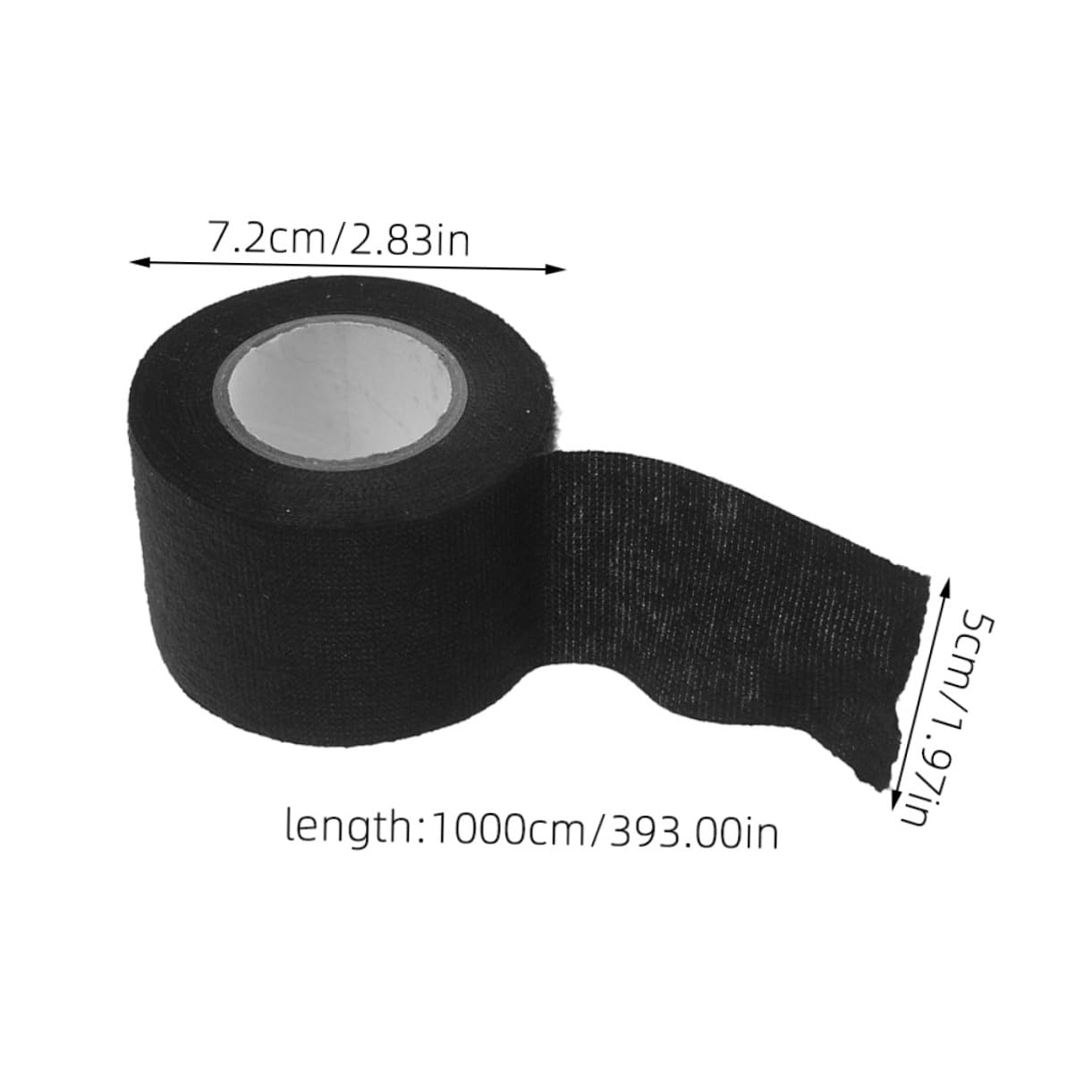 Cabilock 6rollos Cinta Aislante De Alta Temperatura Cinta Para Arneses De Cableado Textil Para Arneses De Motor De Coche Para Cableado Automotriz De Metros