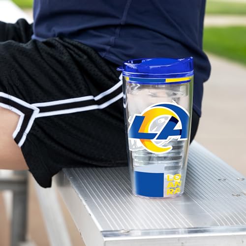 Image of Rico Industries NFL Football Double Wall Classic 16oz Or 20oz Tritan Tumbler W Lid