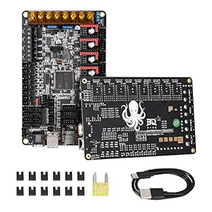 BIGTREETECH Octopus Pro V1.0.1 F446 32Bit Control Board 512KB Support 8 Axis TMC5160T Pro TMC2209 Stepper Driver Klipper Marlin High Speed/Voltage Printing for Voron, CoreXY, VZbot, i3 3D Printer