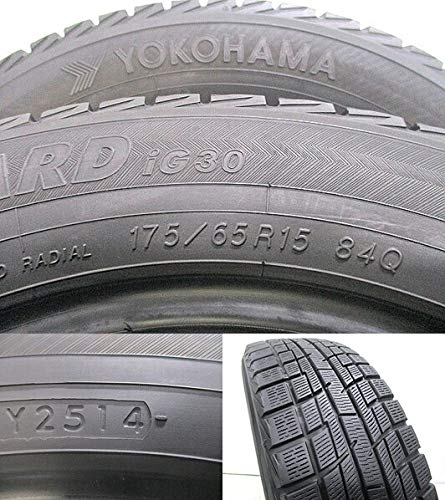 YOKOHAMA ice GUARD iG30 175/65R15 15インチ スタッドレス 4本 2014年製 フィット ヴィッツ フィールダー　(VTI70) クレジットカード QR決済可能 YOKOHAMA [1本] ice GUARD TRIPLE PLUS iG30 175/65R14 82Q投稿画像