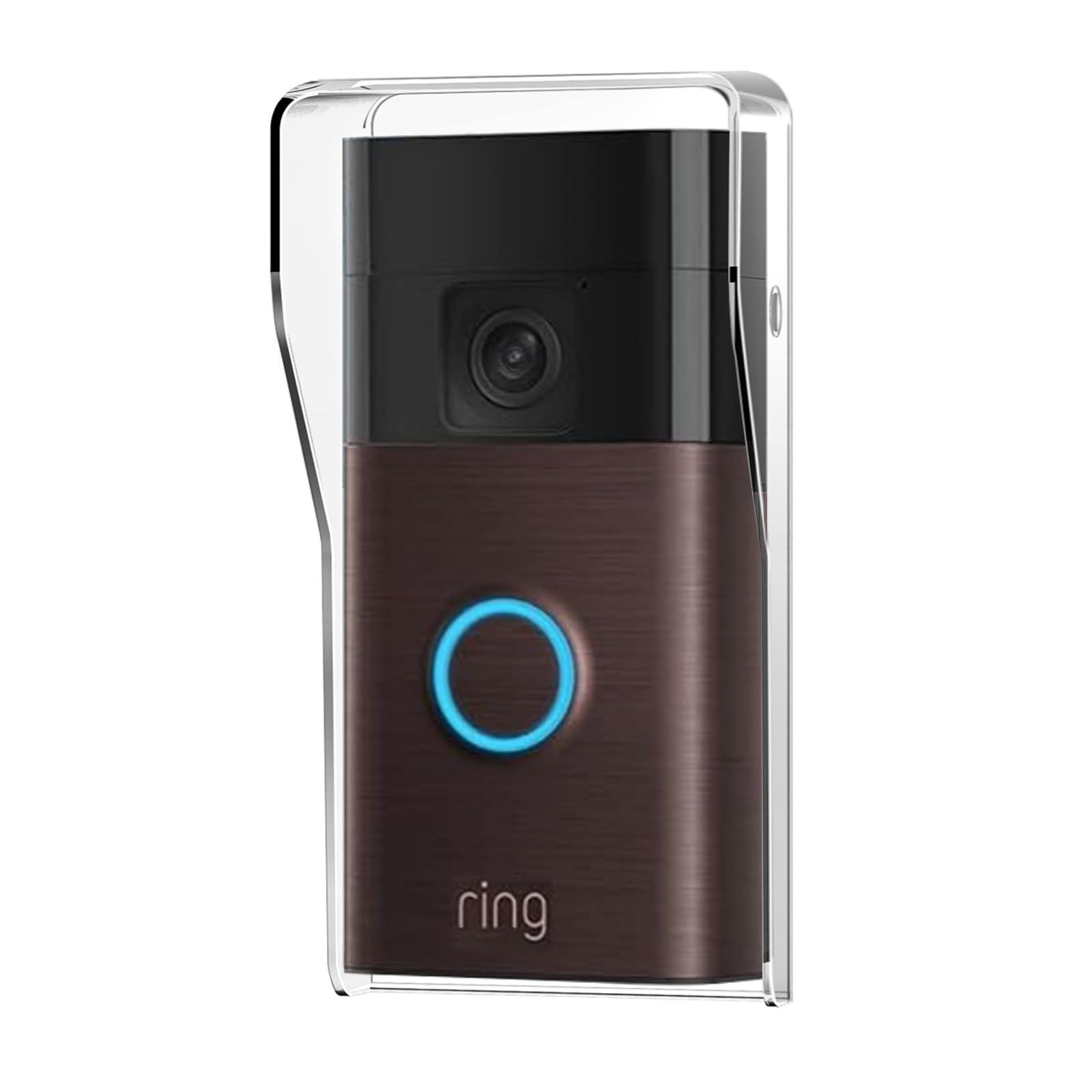 Doorbell Cover, Transparent PC Material Rain All Models Waterproof Protector Shield for Ring 1/2/3/4/2020/Pro/Pro 2/ Video Doorbells-image-7