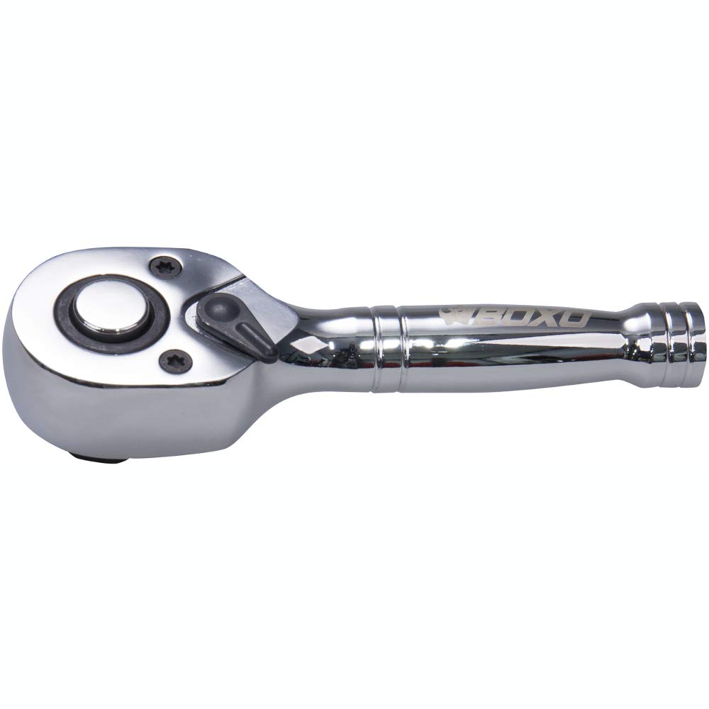 Boxo 1/4" Drive Stubby Quick Release Ratchet Rs2622-172