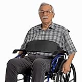 ADECTA Wheelchair Seat Belt with Adjustable Straps Chair Restraints Straps for Adults & Elderly People, Universal Wheelchair Lap Belts to Prevent Fall