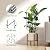 2 Pack 30'' Large Metal Plant Trellis for Climbing Plants, Tall Plant Support for Indoor & Outdoor Use, Modern Decorative Trellis for Potted Plants (2 Pack)