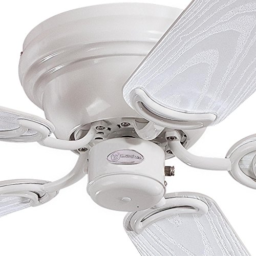 Westinghouse Lighting 7217200 Contempra 48-Inch Indoor/Outdoor Ceiling Fan, White Finish #TOP1