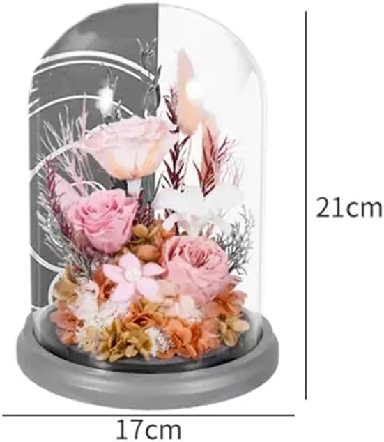 Eternals Flower Dried Gift Box Birthday for Friends and Girl's Best Friend