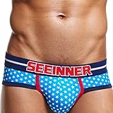 mens shorts 2018 summer Bañador transpirable elástico para hombre sexy, diseño cruzado frontal.
