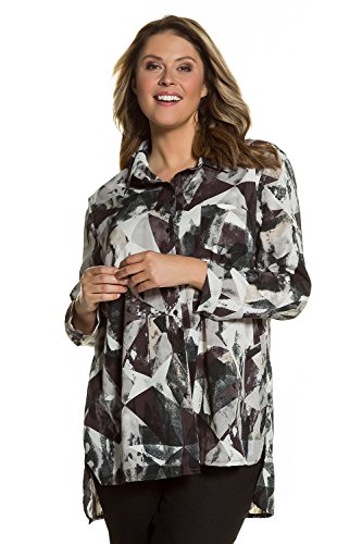 ULLA POPKEN Bedruckte Longbluse Camicia Donna