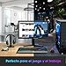 VicTsing Teclado Gaming Español USB, LED Rainbow Retroiluminación con 12 Teclas Multimedia...