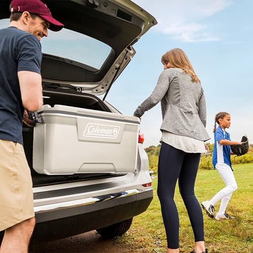 Image of Coleman Classic Series Insulated Portable Cooler, Leak-Resistant Outdoor Hard Cooler Keeps Ice up to 5 Days, 52 /70 /120 /150 Quart