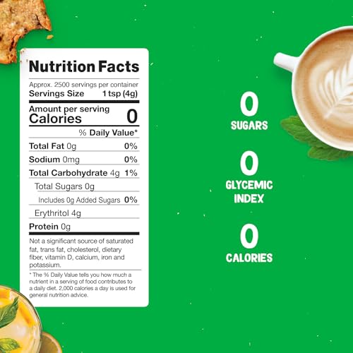 Image of Pyure Organic Stevia Sweetener | Zero Carb Sugar Substitute, 44 lb Bulk | Bulk organic stevia sweetener for baking, restaurants, coffee, keto, diabetic, vegan, zero sugar, zero calorie diets