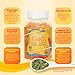 Pumpkin Seed Oil Gummies 4,000 mg for Hair Growth, Urinary Tract Support, Bladder Control Supplement, Younger Looking Skin & Face, Rich in Omega 3, Omega 6 & Essential Fatty Acids– Sugar-Free!