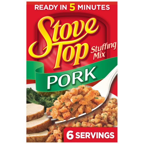 Image of Stove Top Stuffing Mix Pack - Chicken & Pork, 6 oz Each, 2 Count (Variety Pack)