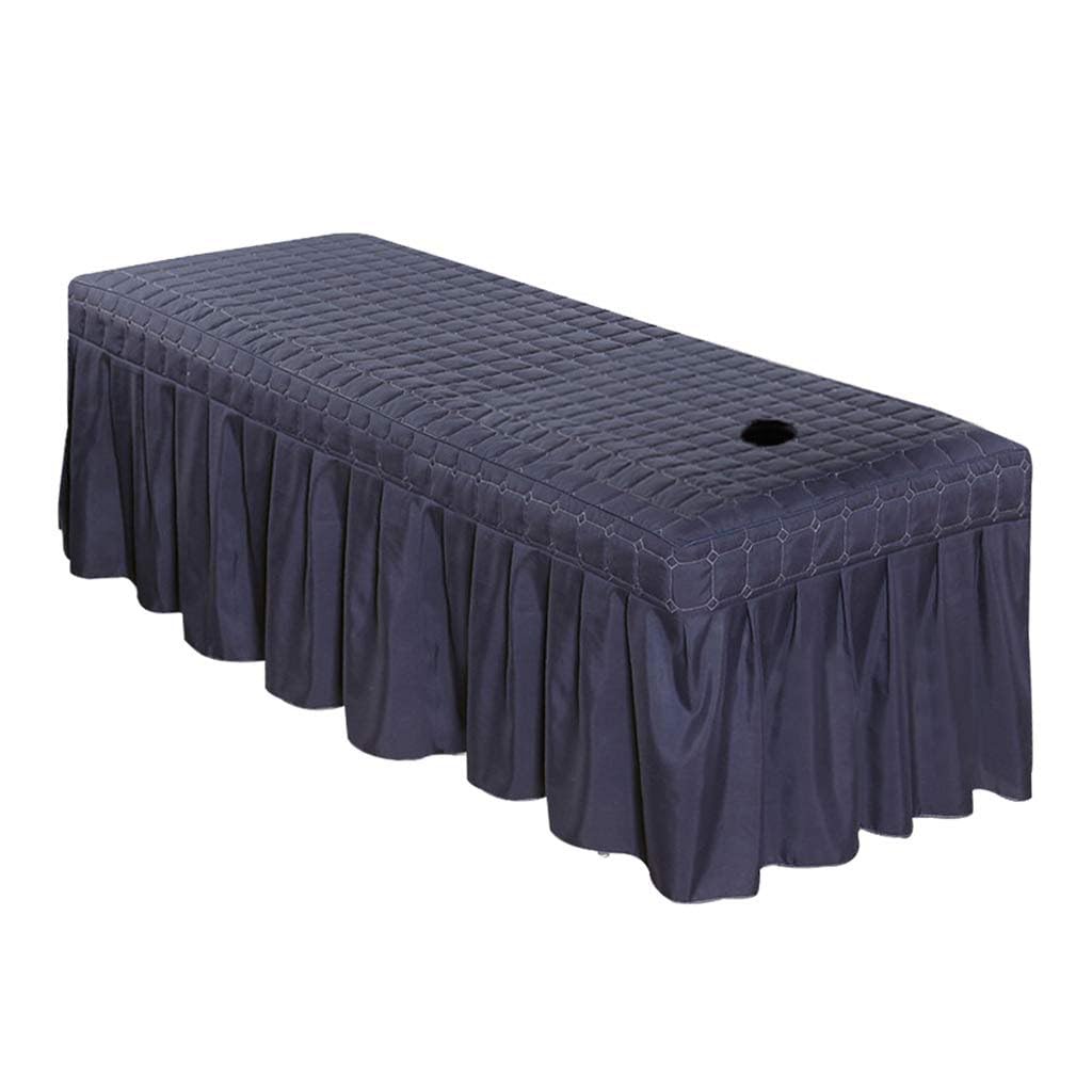 1pcs 190x80cm Bedskirt ONLY Solid Beauty Salon Massage Table Bed Sheet Bedspread Massage Sheet SPA Bed Full Cover with Skirt