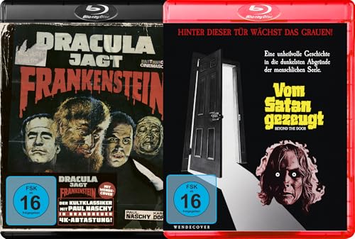 Blu-ray Dracula jagt Frankenstein más Vom Satan gezeugt horror bundle alemán sin censura 3