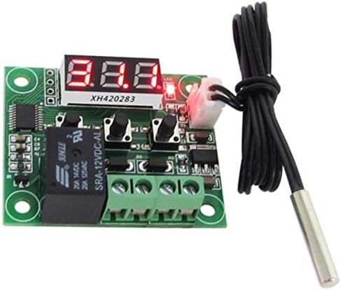 CentIoT - Digital Thermostat/Temperature/Thermo Controller Switch Module - Waterproof NTC Sensor (W1209 12V)