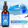 Magnesium Spray, Pure Magnesium Oil Spray for Feet, Natural Ingredient in Glass Bottle, Easy to Absorb and Use 2Pack