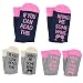 Moyel Women If You Can Read This Wine Food Funny Party Crew Socks For Wine Lover (3 Pairs Wine) (3 Pairs Wine)
