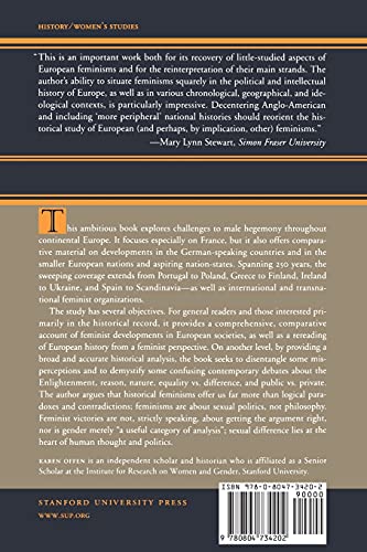 European Feminisms, 1700-1950: A Political History