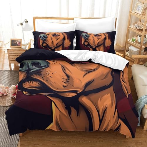 Housse de couette Labrador en microfibre pour une chambre d'enfant cocooning et chaleureuse