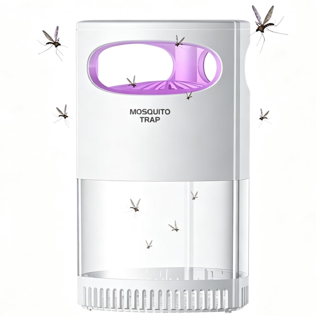 Insektenvernichter Elektrisch, Mückenlampe, USB Mückenfalle, Fliegenfalle geeignet für Wohnzimmer und Schlafzimmer, Hof, Camping und Reisen