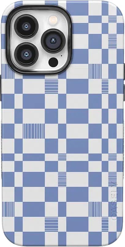 Casely iPhone 14 Pro Max Case | Reality Check | Periwinkle | Bold Protective Design | Compatible with MagSafe