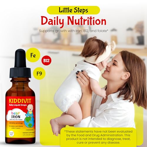 Kiddivit Baby Iron Liquid Drops