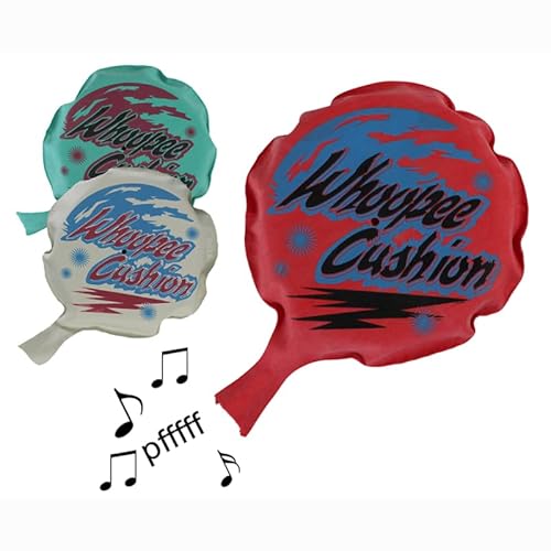 jameitop® XXL Furzkissen 20 cm Selbstaufblasend Pupskissen - lauter authentischer Furz