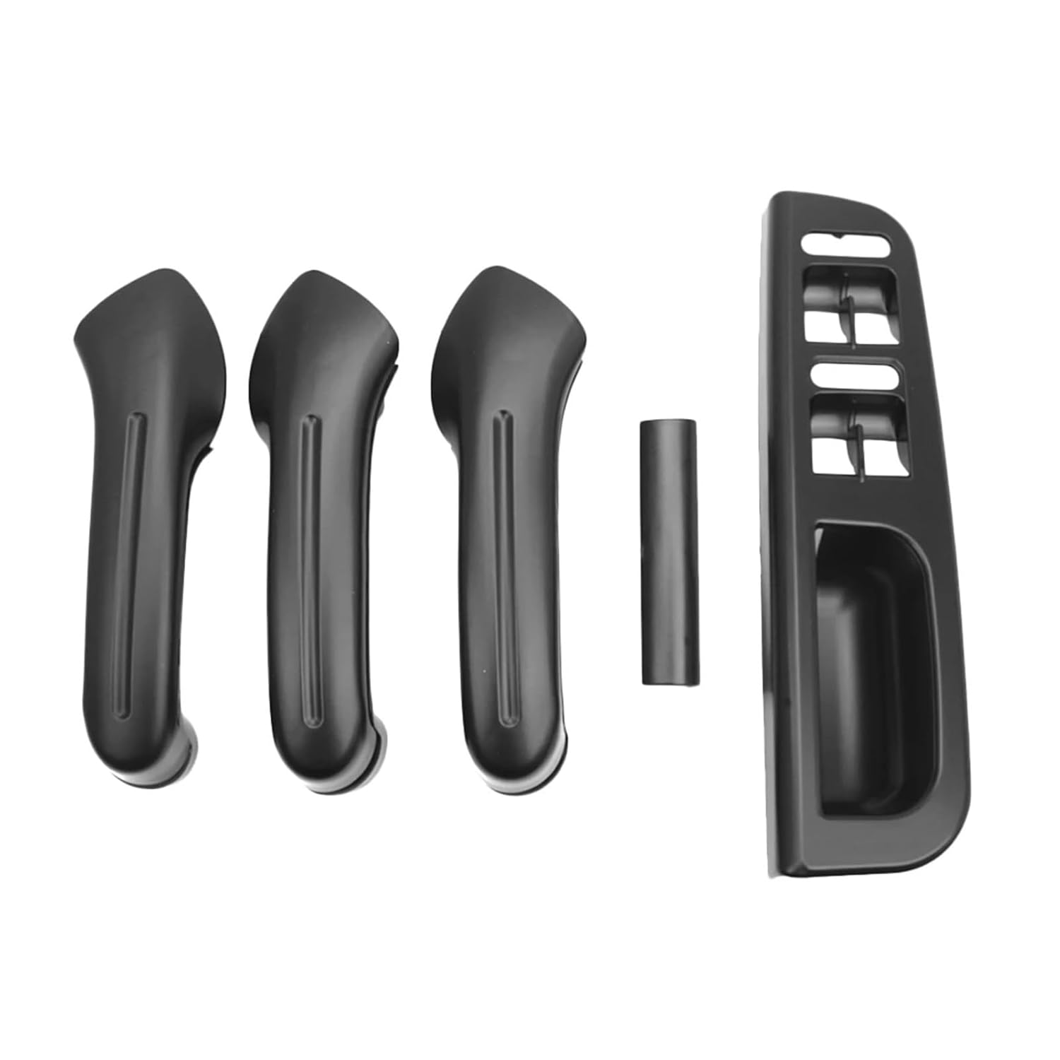 Black Interior Grab Handle Inside Door Handle Door Armrest Compatible with VW Jetta Golf Bora MK4 1998 1999 2000 2001 2002 2003 2004(Left Hand Drive)