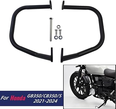 Motorcycle Engine Bumper Fit For Honda GB CB 350 2021 2022 2023 2024 RS Crash Bars Engine Guard Frame Bumper Motorcycle Fall Protection