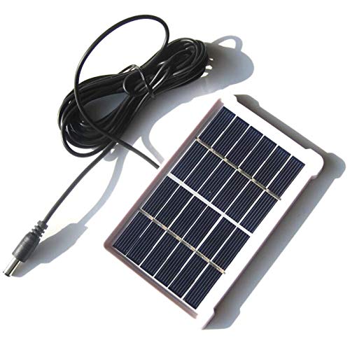 Luntus 1W 6V polycrystalline Solar Panel Laminated Glass Plate with Frame DC3M line Solar Garden Light Board