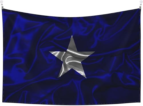 Miniatura 8 de IMEEGIEN Silk Style Bonnie Blue Flag Tapestry Wall Hanging 60x40 Inches Home Decoration For Bedroom Living Room Dorm Decor Wall Art