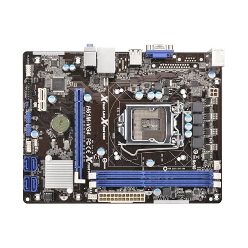 Carte mère H61M-VG4 Micro ATX Socket LGA 1155 pour processeur Intel i5 i7 DDR3