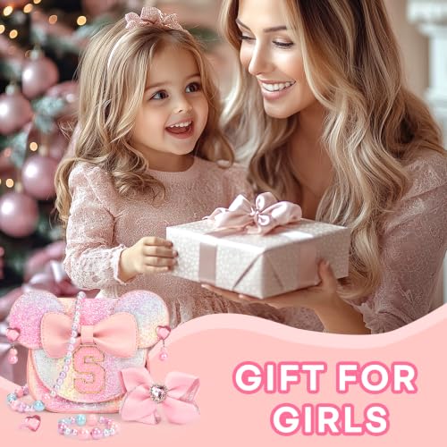 Image of mibasies Toddler Purse Gifts for Girls: 3 Year Old Girl Gifts, Girl Toys Purse Set