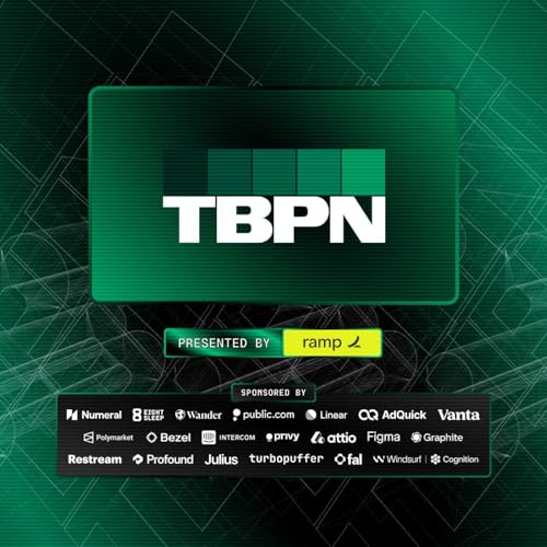 TBPN Podcast Por John Coogan & Jordi Hays arte de portada