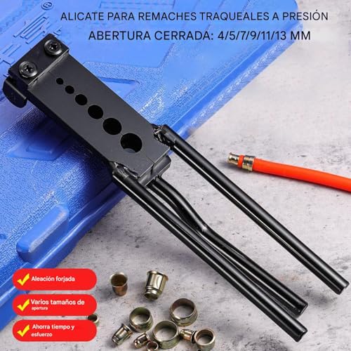 Tenazas reparadoras para tubos planos que enderezan conductos de cobre 3