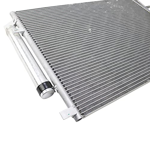 Image of TRQ A /C Condenser and Receiver Drier Assembly for 07-09 Dodge Sprinter 2500 07-09 Sprinter 3500 07-13 Freightliner 2500 07-13 3500 without Rear Air Conditioning