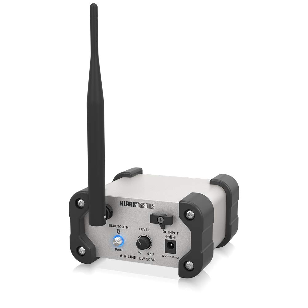 Klark Teknik AIR LINK DW 20BR Ricevitore stereo wireless Bluetooth per trasmissioni audio stereo ad alte prestazioni